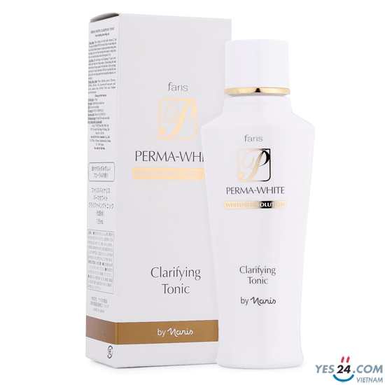 Faris Perma White - Nước dưỡng trắng da đế từ Naris (chai 135mL)